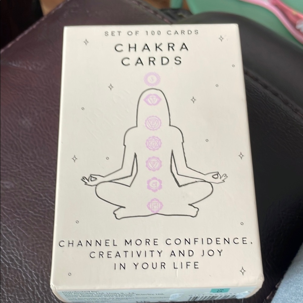 Chakra Cards Set of 100